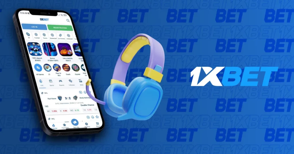Customer Support in Mobile App from 1xBet