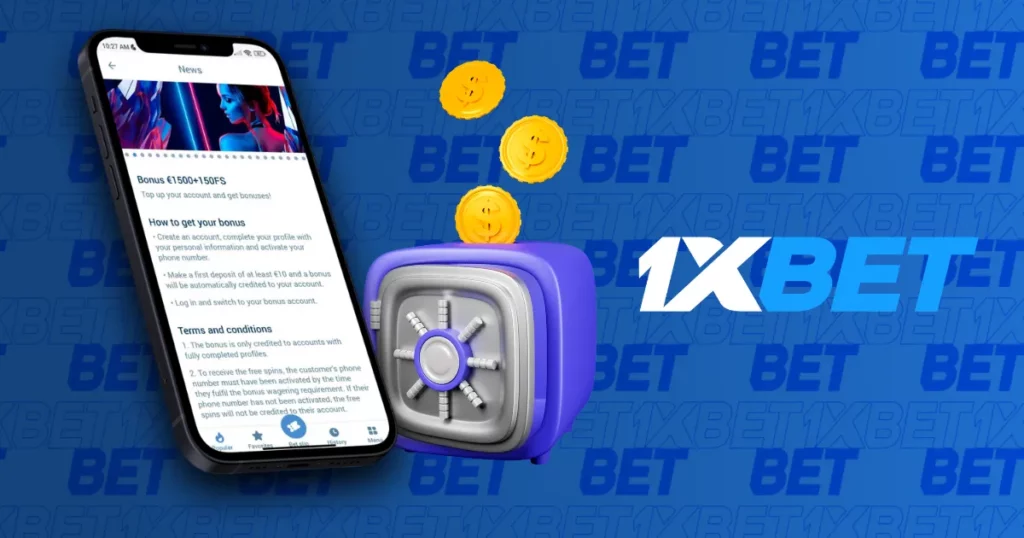 Bonuses and promotions from 1xBet